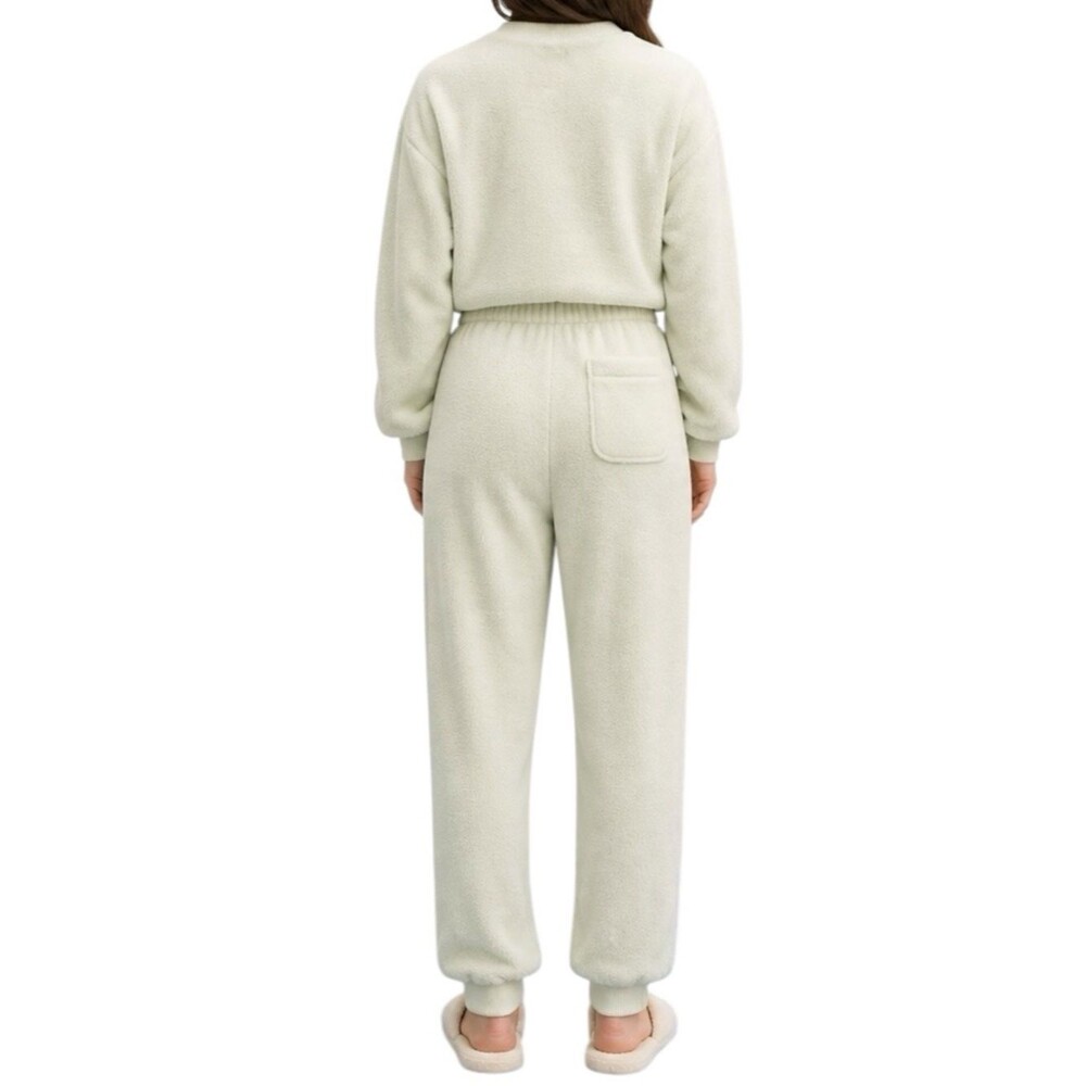 Neiwai Icicle Joggers Petite M Cozy Lounge Pants NWT Pale Green Soft - Picture 2 of 11